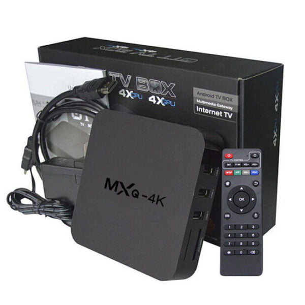 MXQ-4K Android 5.1 Smart TV Box 1+8G H.265 4K HD Media Player-Openbox