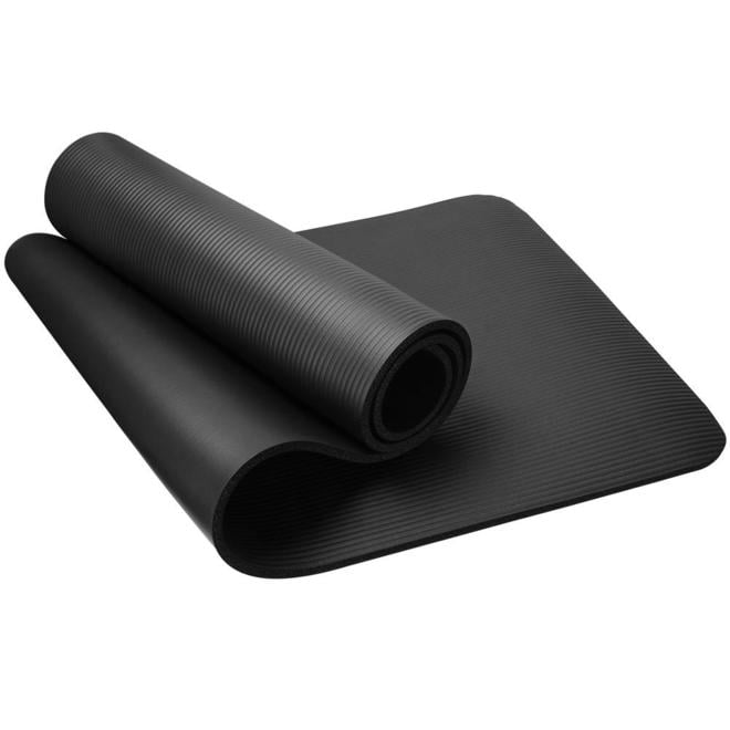 All-Purpose 1/2-Inch Extra Thick High Density Anti-Tear Exercise Yoga Mat  with Carrying Strap - Roadshop